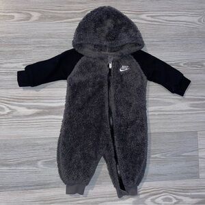 Nike Baby Boys 1 Pc Fleece Zip-Up Outfit Size 3 Months